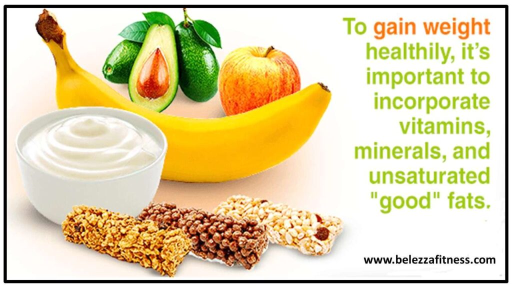 Tips for Healthy Weight Gain