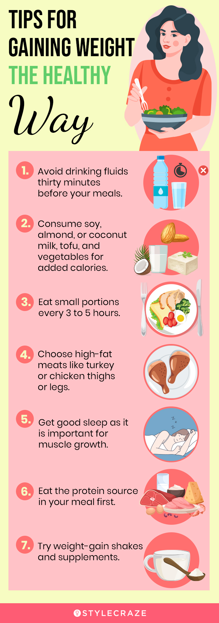 Tips for Healthy Weight Gain